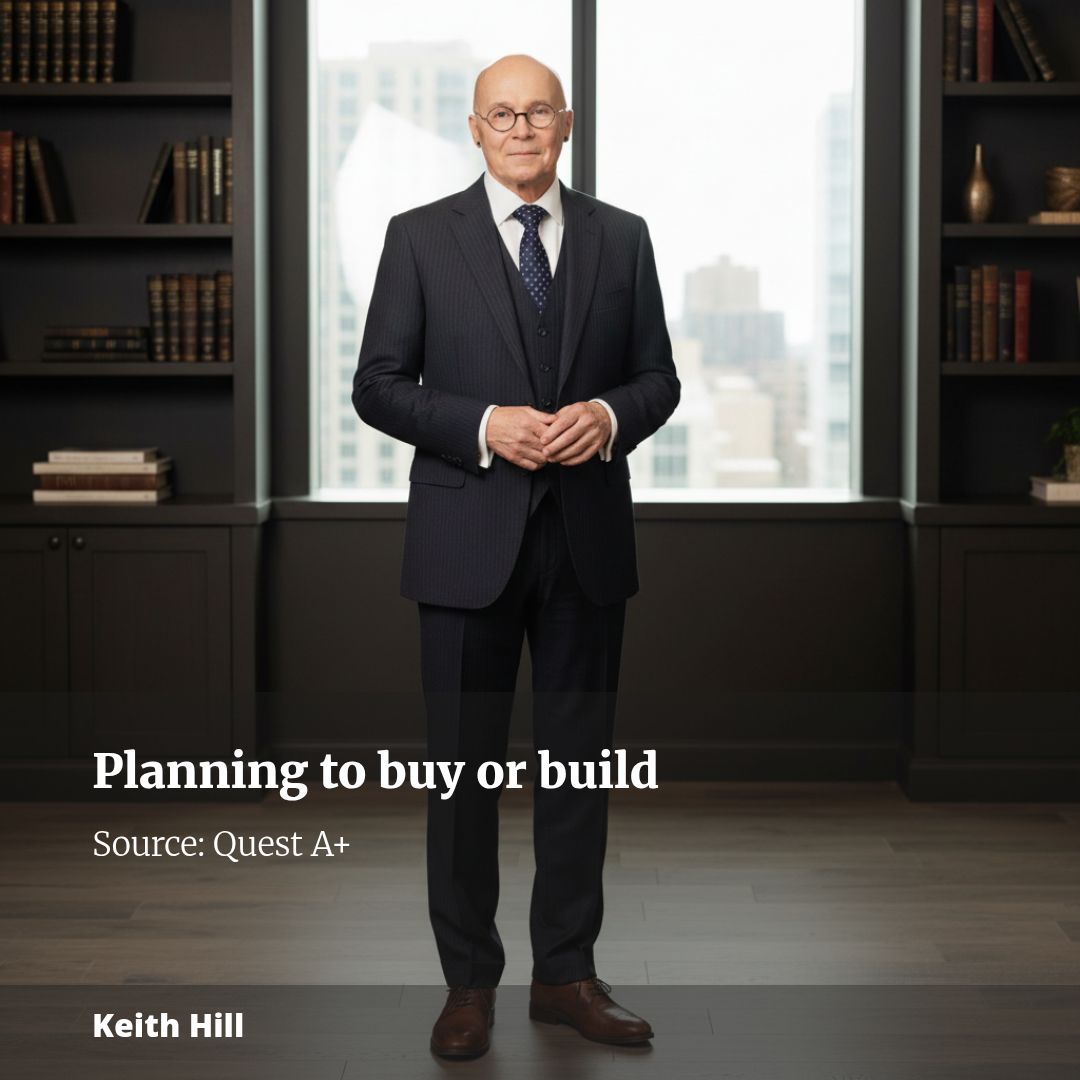 Planning to buy or build